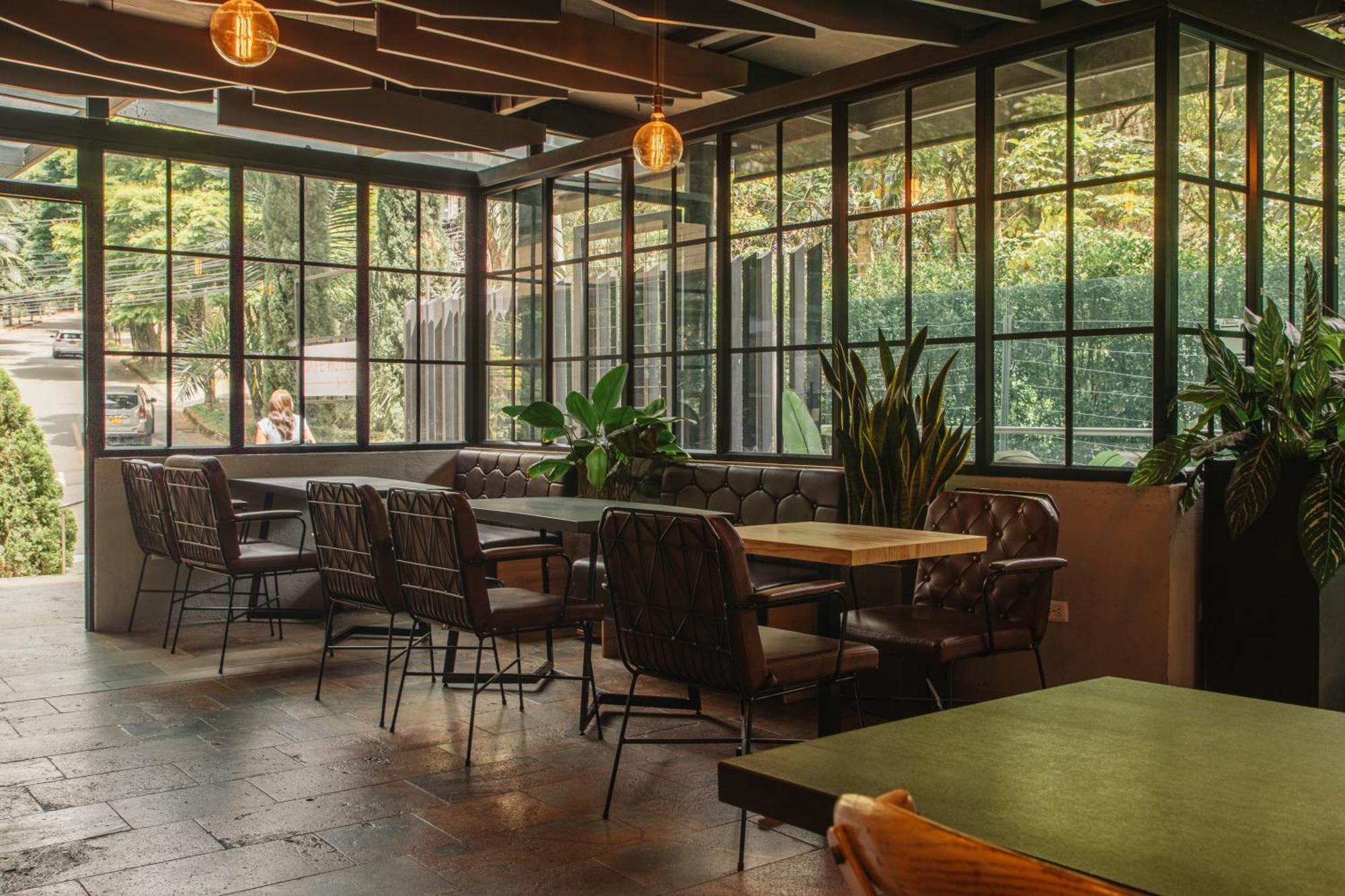 Cafe Hotel Medellin Bagian luar foto